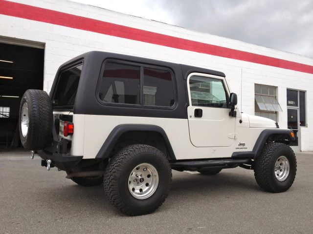 PRP Tinted Quarter Glass – Passenger Side, Fits Jeep Wrangler TJ Hard Top 1997-2006