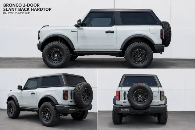 Ford Bronco 2 Door Slant Back