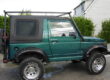 Suzuki Samurai hard top by Rally Tops on a 1986 to 1995 Samurai